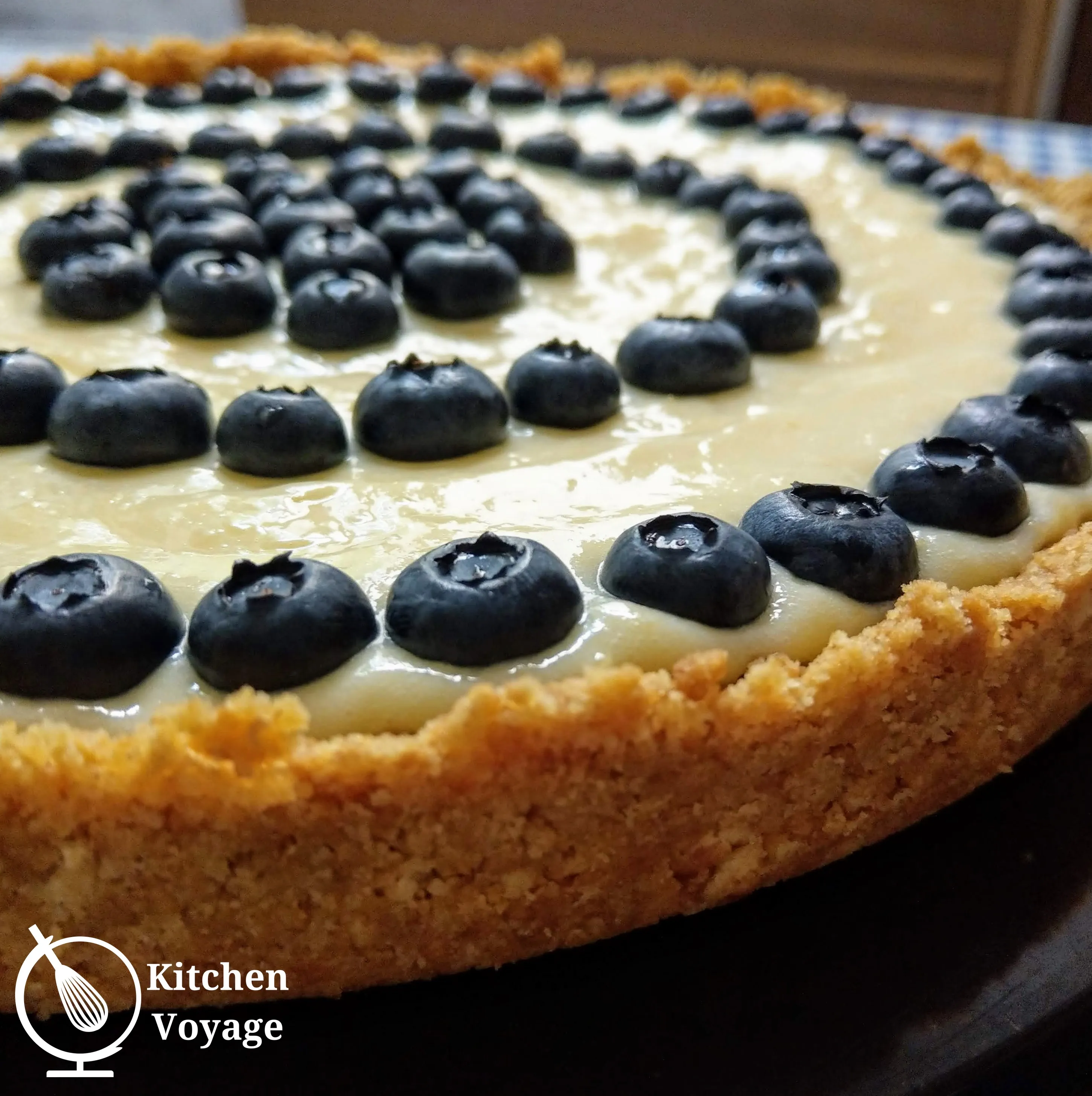 Lemon and Blueberry Tart