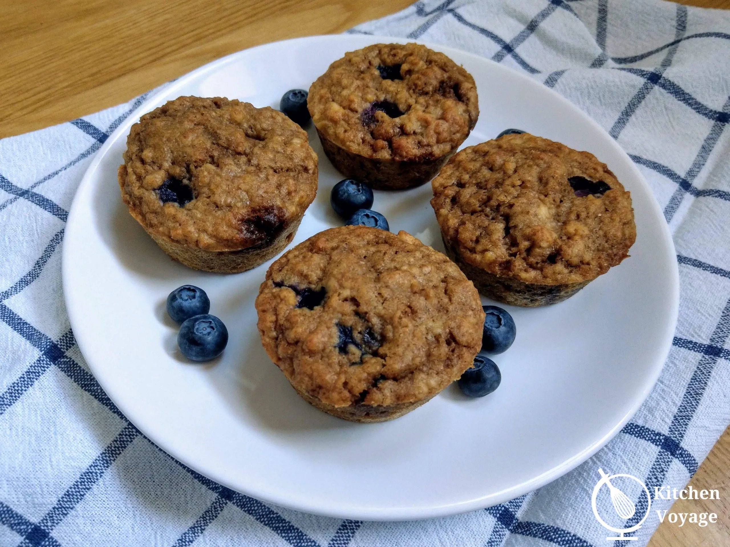 Blueberry Oat Muffins