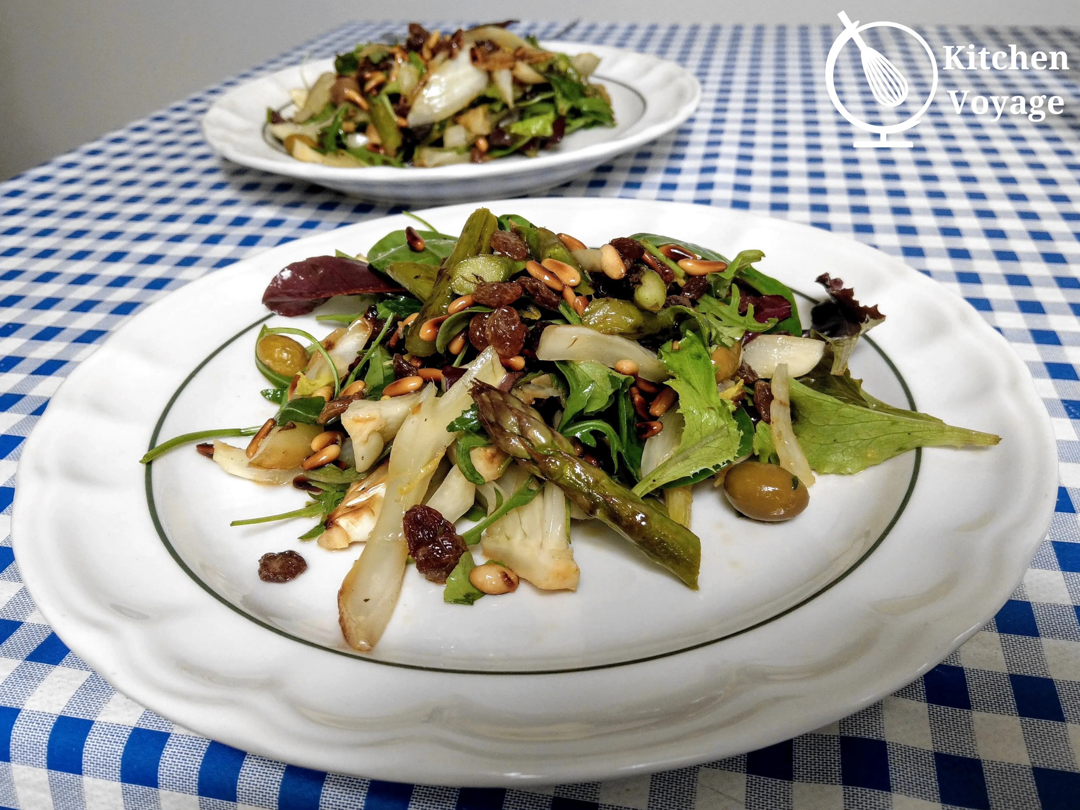 Grilled Fennel and Asparagus Salad