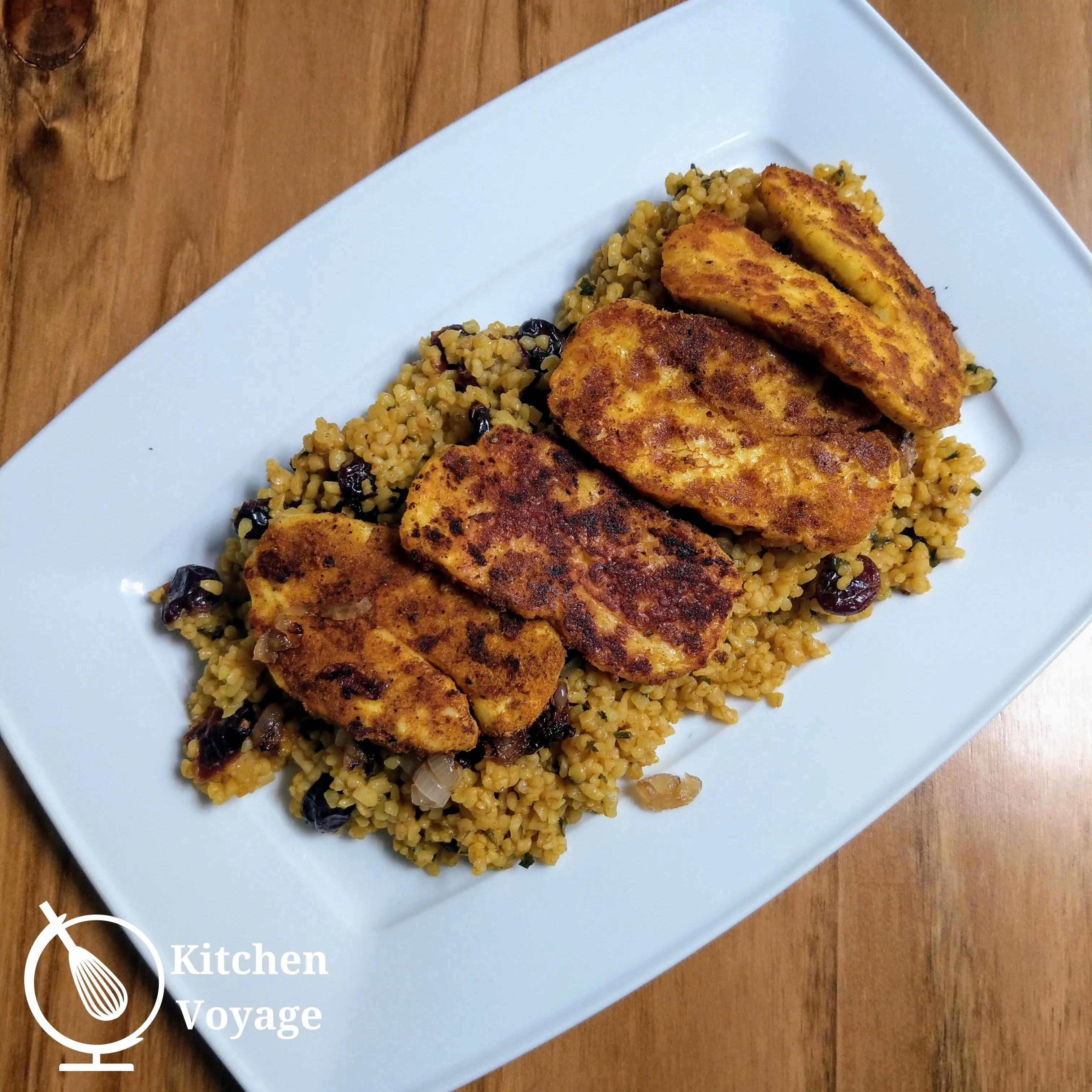 Middle Eastern Inspired Halloumi