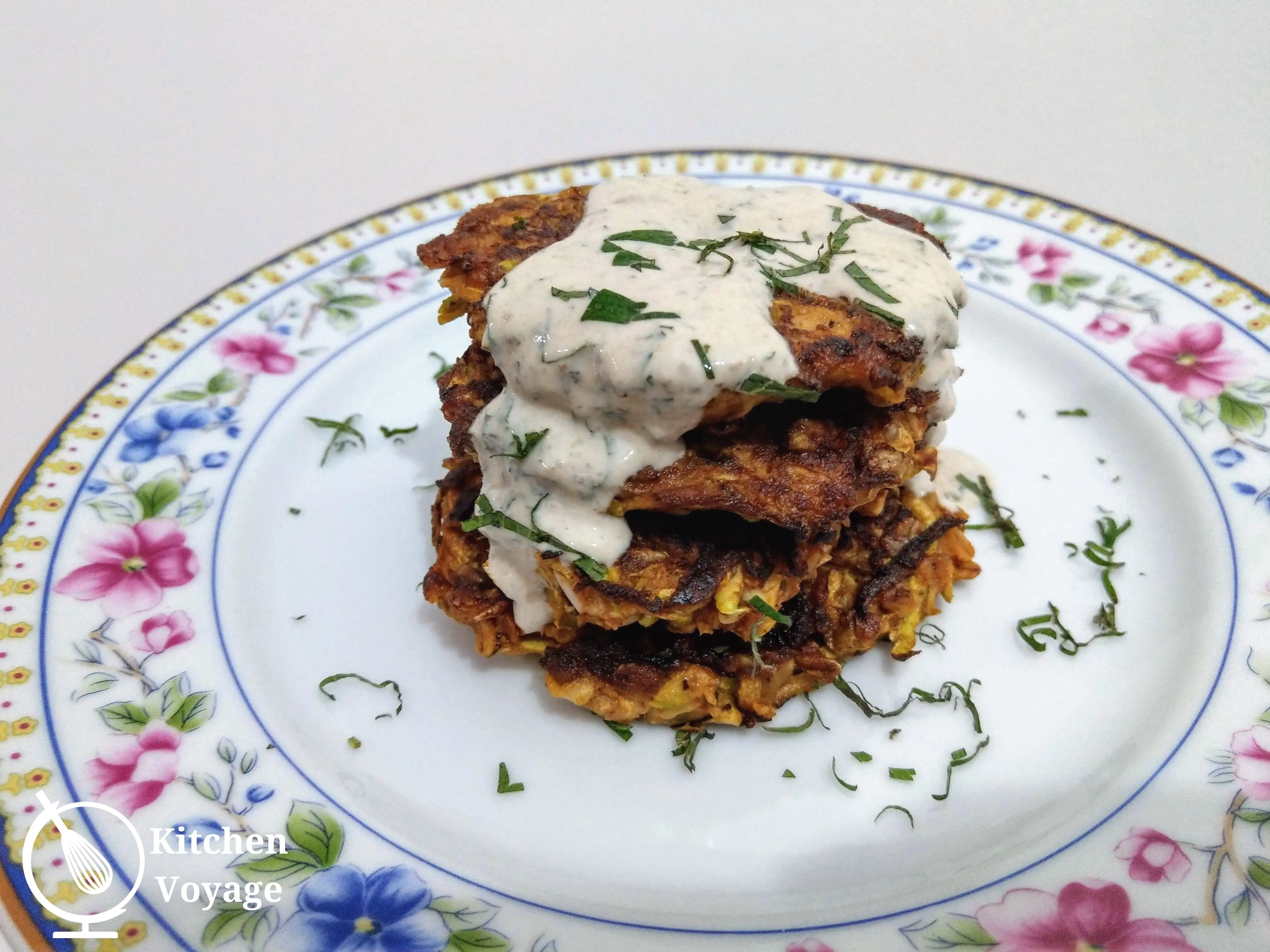 Smokey Zucchini Fritters