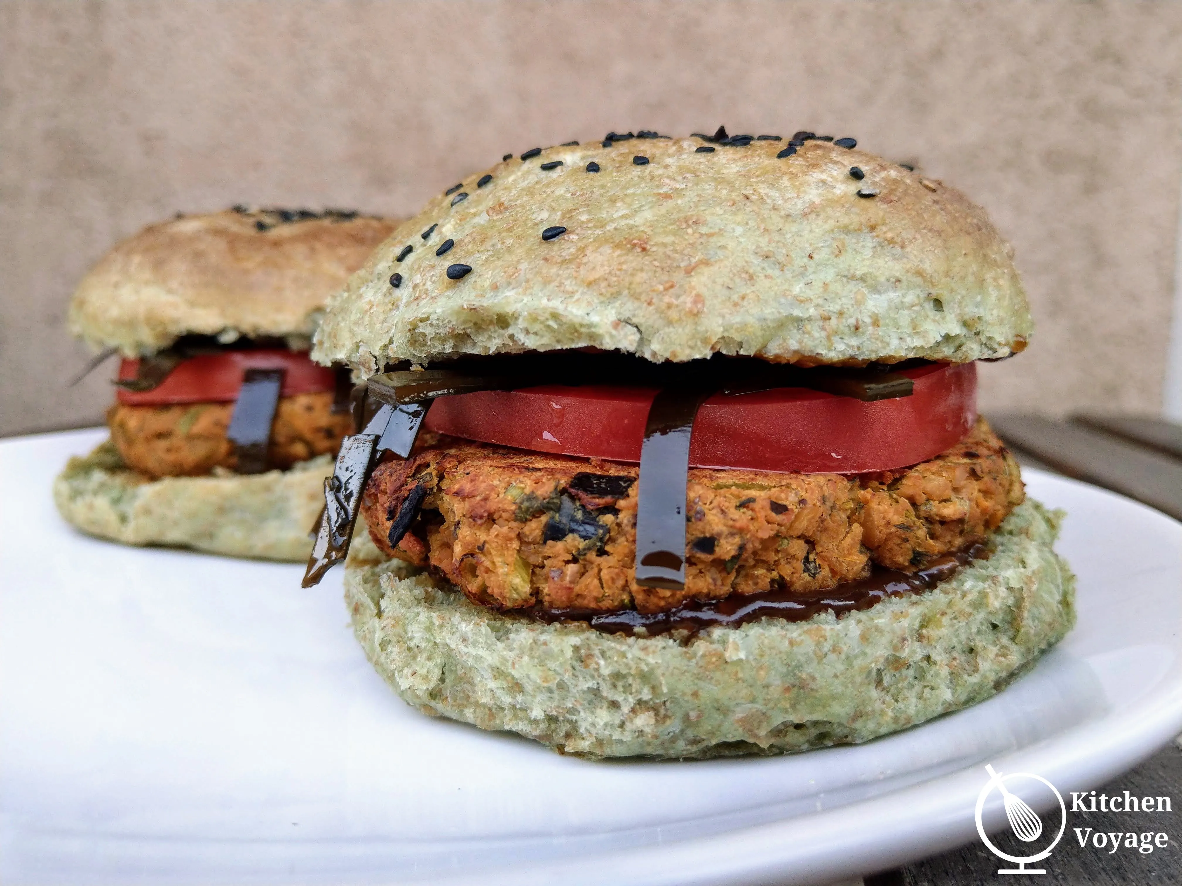 Vegan Seaweed Burger